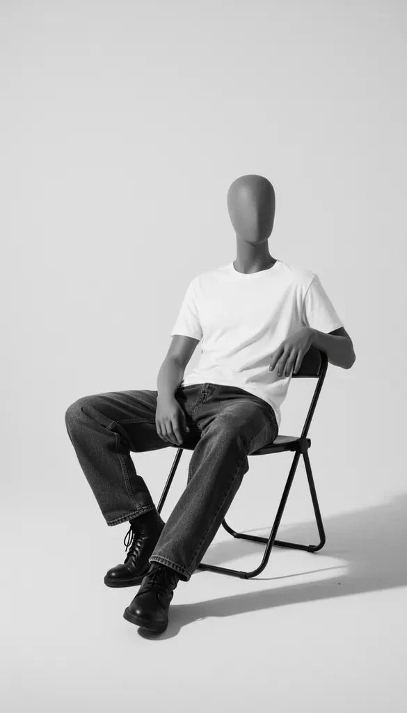 Choose model poses for AI generated fashion photography