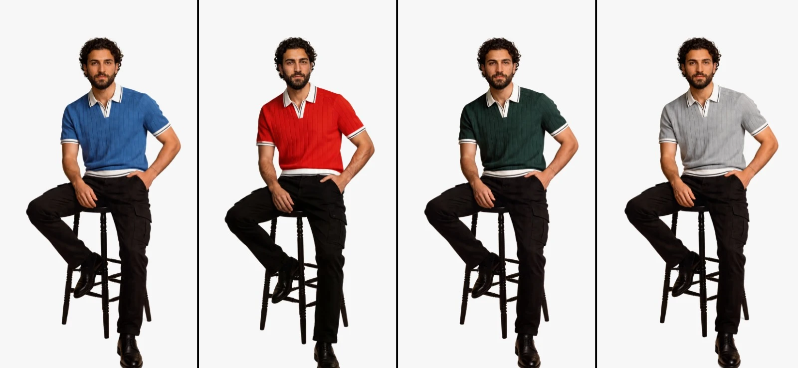 Stylic AI feature: Color changes in cloth - professional AI fashion photography