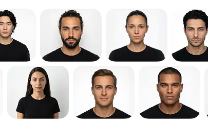 Stylic AI feature: Custom Models - professional AI fashion photography