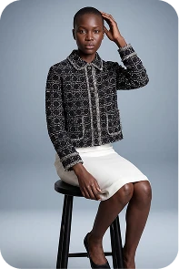 Stylic AI generated fashion photography - Professional editorial model result