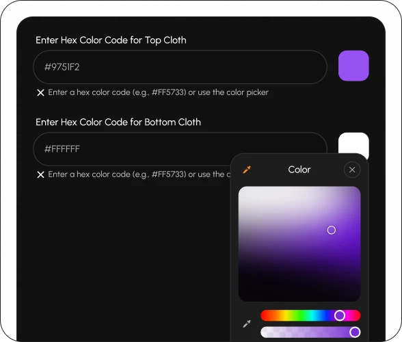 Choose Your Colors