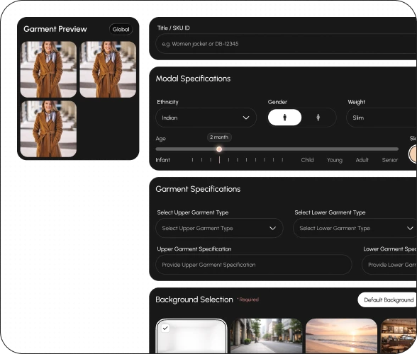 Configure Your Photoshoot
